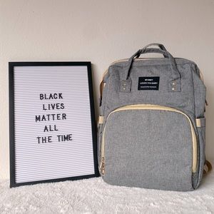 Mommy Loves You Baby 3-in-1 Diaper Bag NWOT